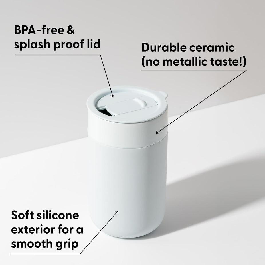 16oz Ceramic Mug - Mint