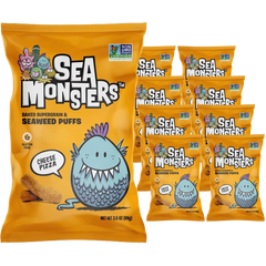 Cheese Pizza Flavor Seaweed Puffs (8 Pack)