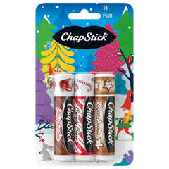 Holiday Hot Chocolate Candy Cane and Sugar Cookie Lip Balm (3 Pack)