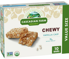 Organic Vanilla Chip Chewy Granola Bars (10 CT)