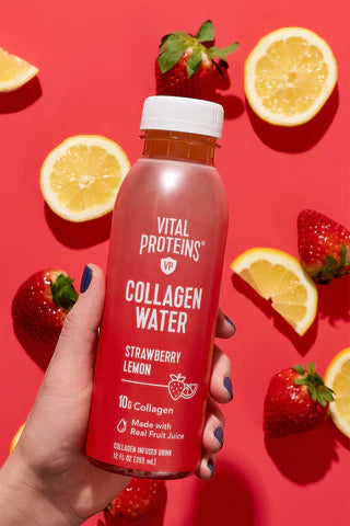 Strawberry Lemon Collagen Water