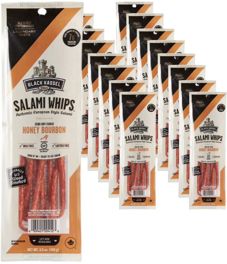 Salami Sticks Honey Bourbon (16 packs)