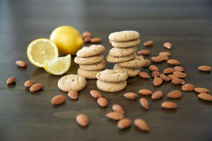 Lemon Almond Cookie Bites