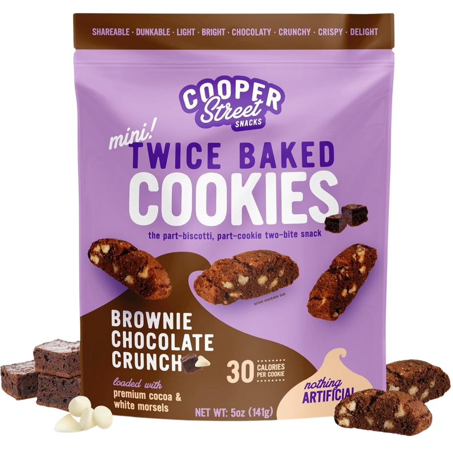 Chocolate Crunch Brownie Cookies