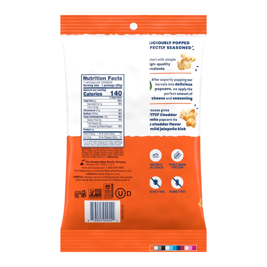 Cheddar Jalapeño Popcorn (12 CT)