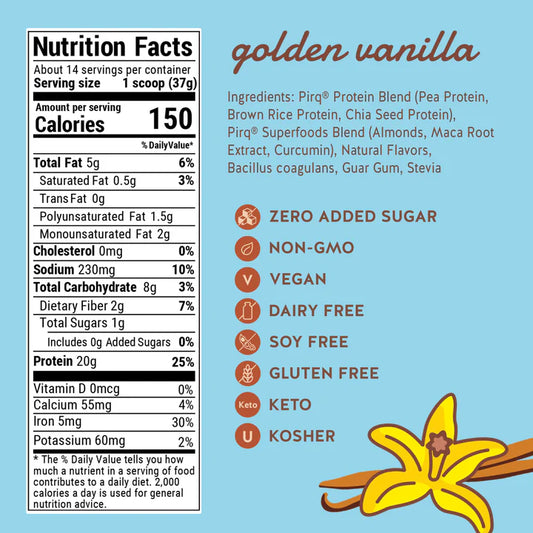 Golden Vanilla Protein Powder