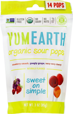 Organic Sour Pops (14 CT)