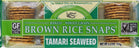 Tamari Seaweed Brown Rice Snaps