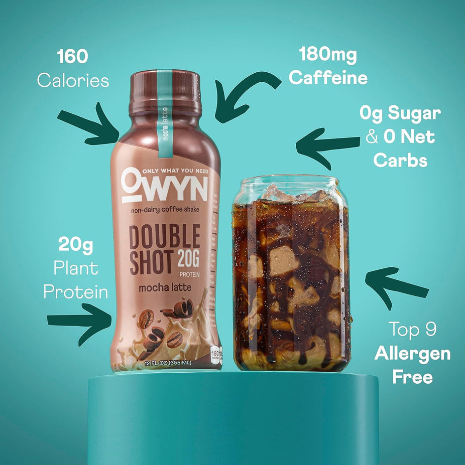 Double Shot Mocha Latte Ready-To-Drink Coffee Shake