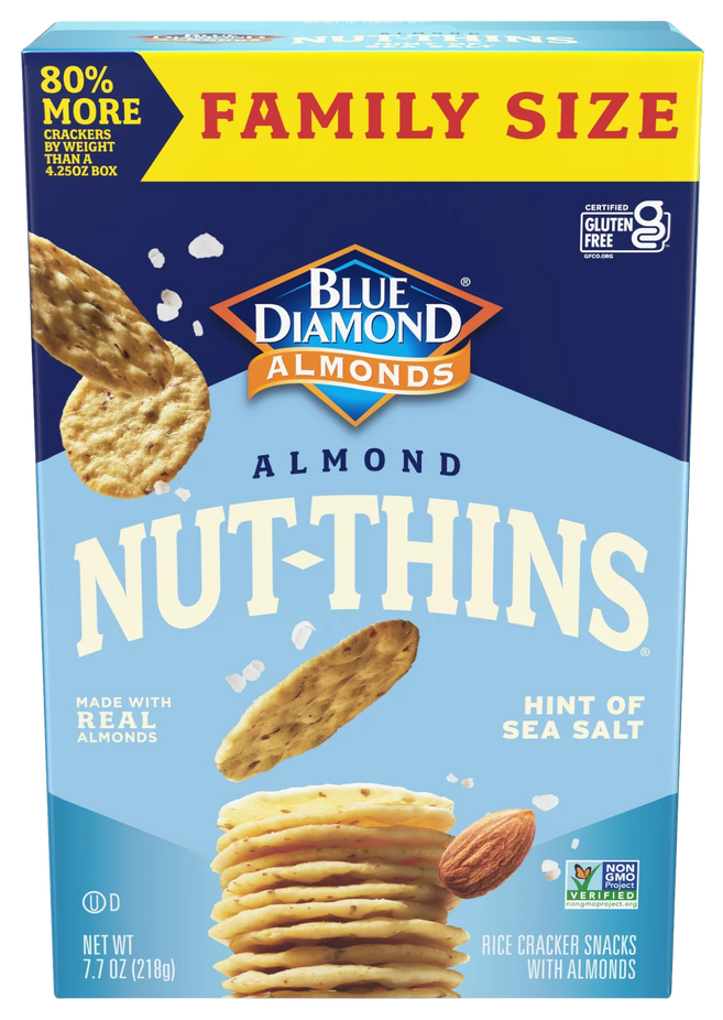 Almond Sea Salt Thin Nut Cracker