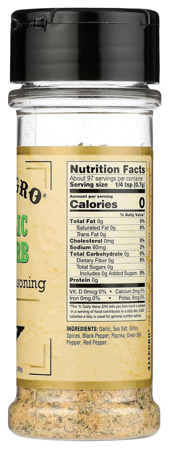 Garlic and Herb Poultry Seasoning