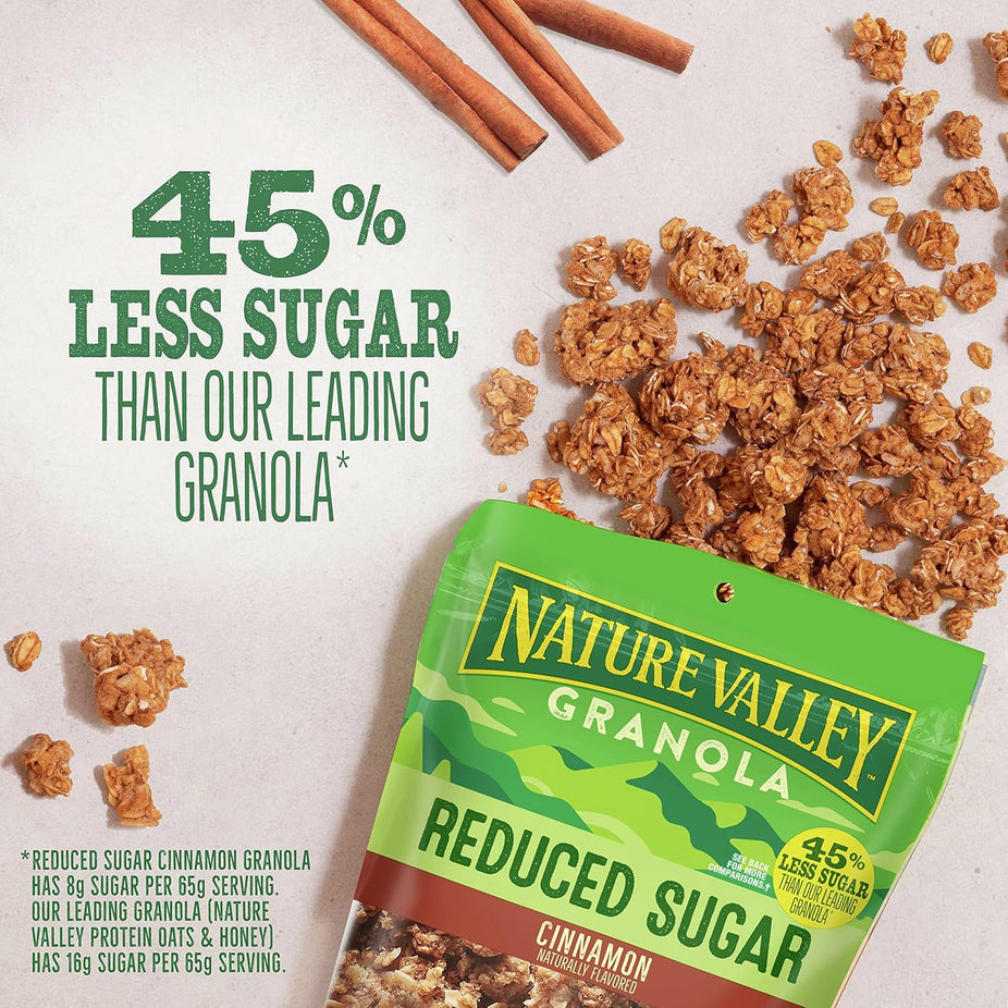 Reduced Sugar Granola - Cinnamon