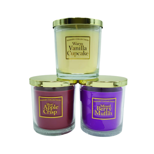 The Bake Shoppe Scented Candle Collection – Set of 3