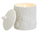 24oz Shell and Coral Relief Filled Candle with Sea Spray Scent- 30 hrs