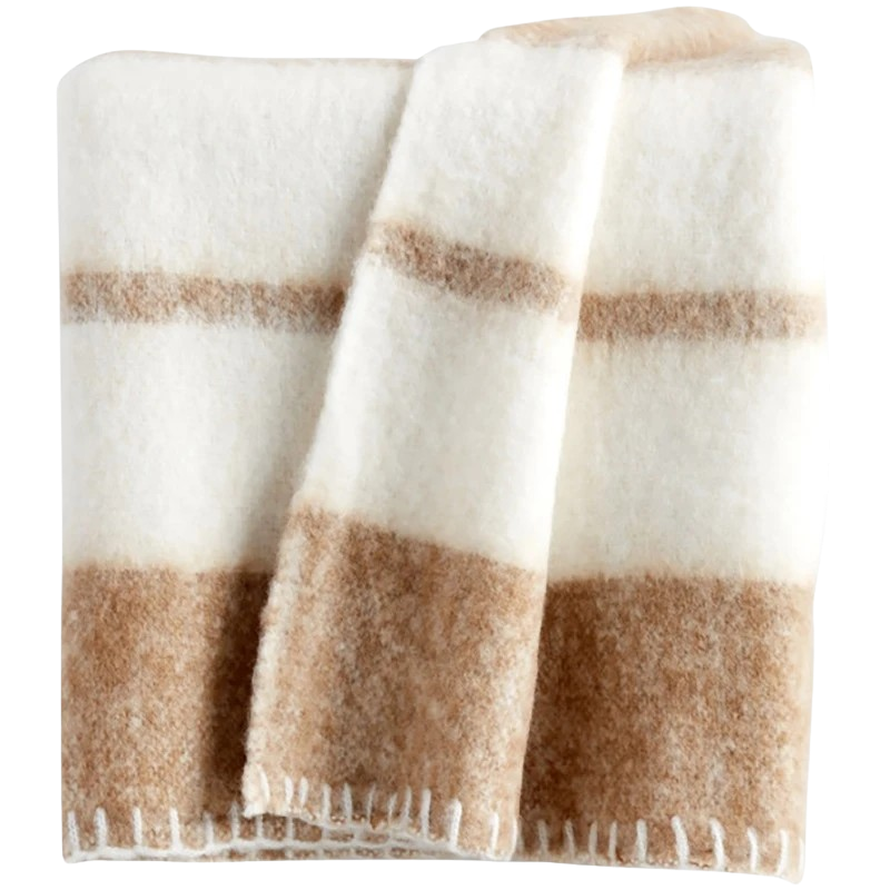 Swiss Double Stripe Throw