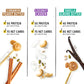 Grain-Free Nut Granola Variety Pack - Cinnamon Peanut Butter, Coconut Cashew, Vanilla Almond Butter (3 Pack)