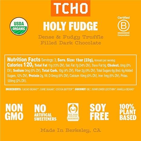 Holy Fudge Chocolate Bar (10 Pack)