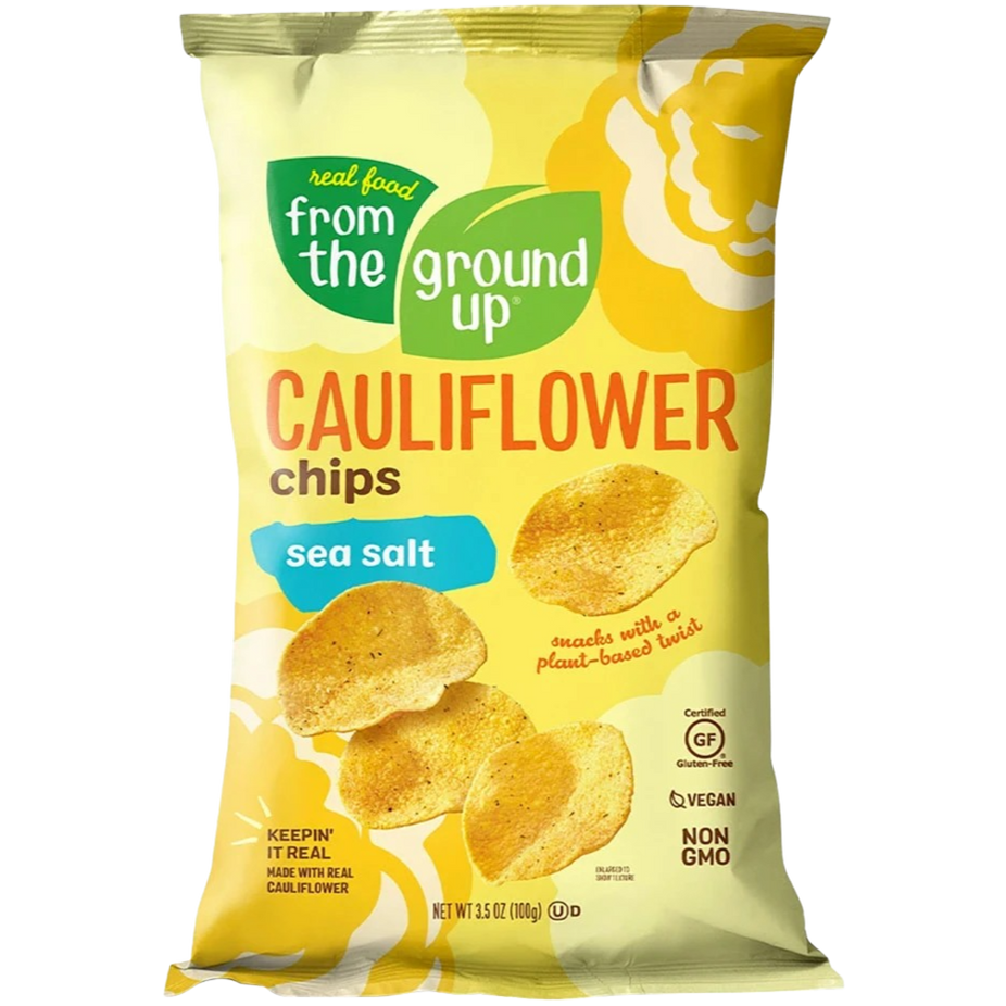 Sea Salt Cauliflower Chips
