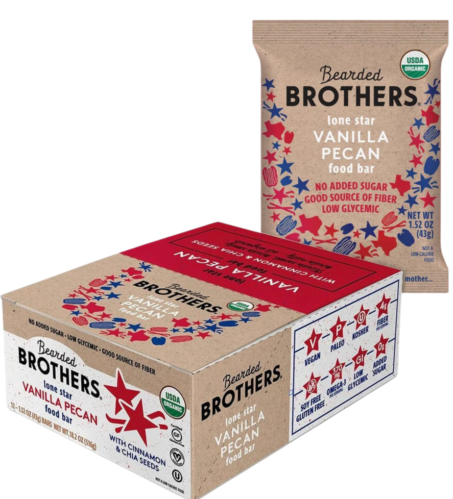 Vanilla Pecan Food Bar (12 Pack)