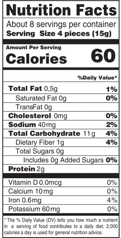 Rice Crispbread Chickpea