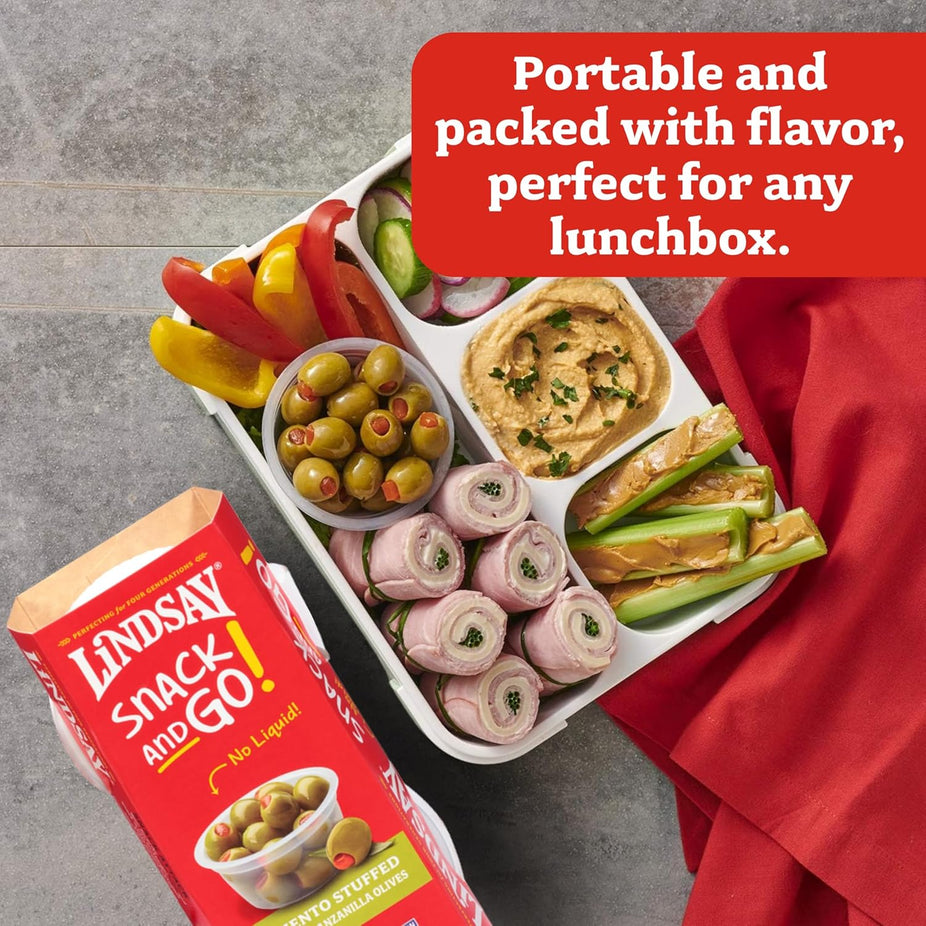 Pimiento Stuffed Spanish Manzanilla Olives To Go (4 CT)