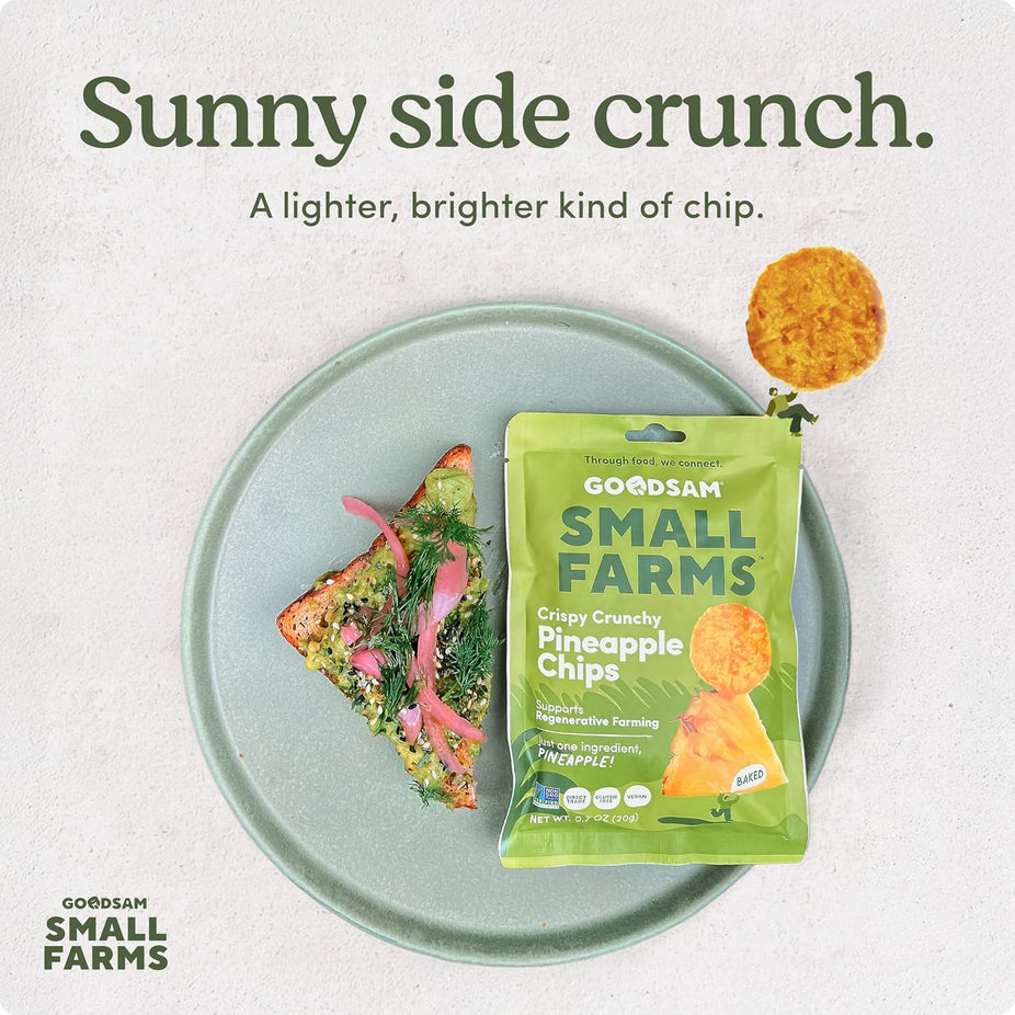 Crispy Crunchy Pineapple Chips (8 CT)