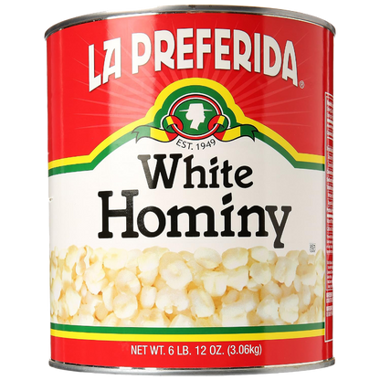 White Hominy (Large Can)