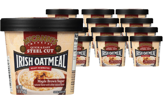 Instant Oatmeal Cup, Maple Brown Sugar (12 Pack)