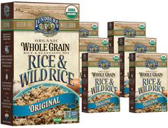 Organic Whole Grain Rice & Original Wild Rice (6 Pack)