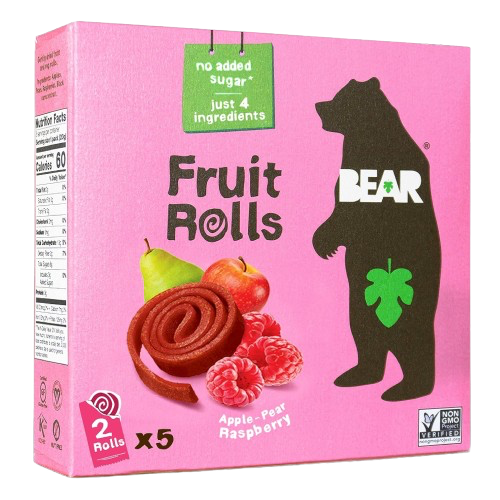 Apple Pear Raspberry Fruit Roll Multipack (5 CT)