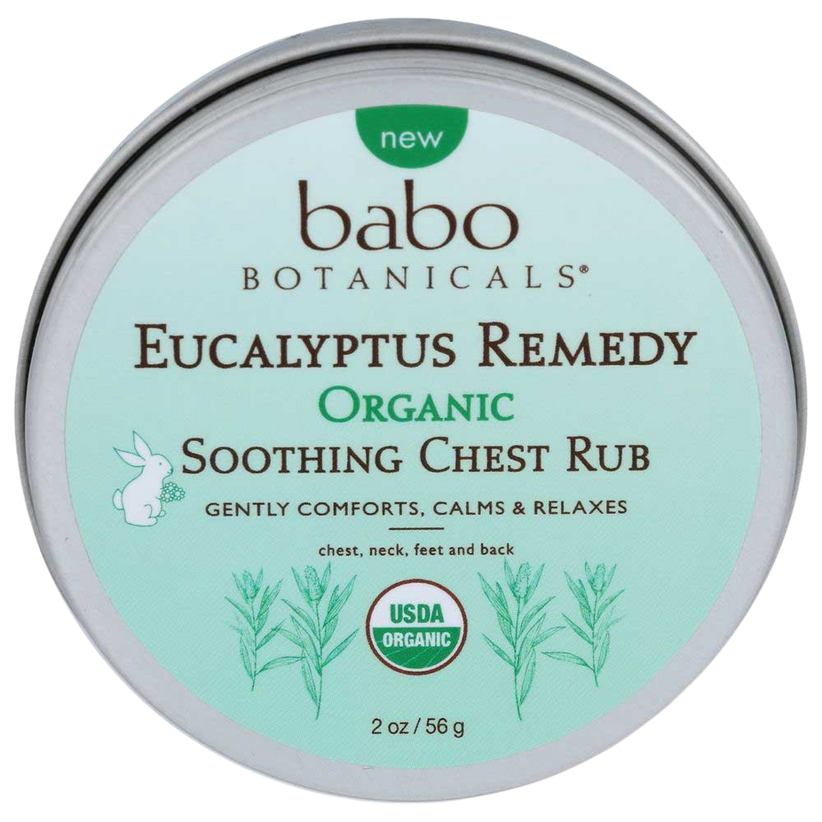Organic Soothing Chest Rub
