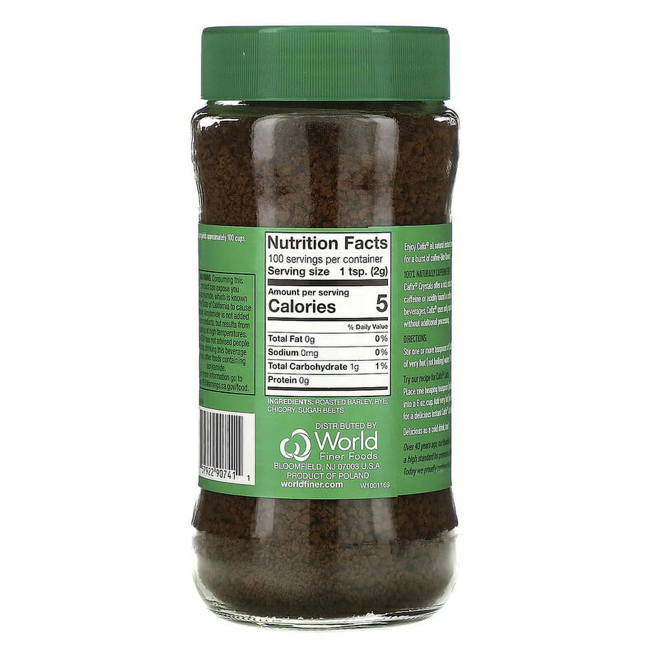 Caffeine Free Coffee Substitute Crystals