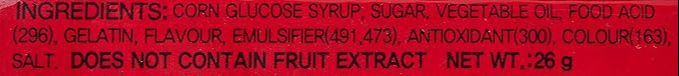 Sour Raspberry Flavor Chews (30 CT)