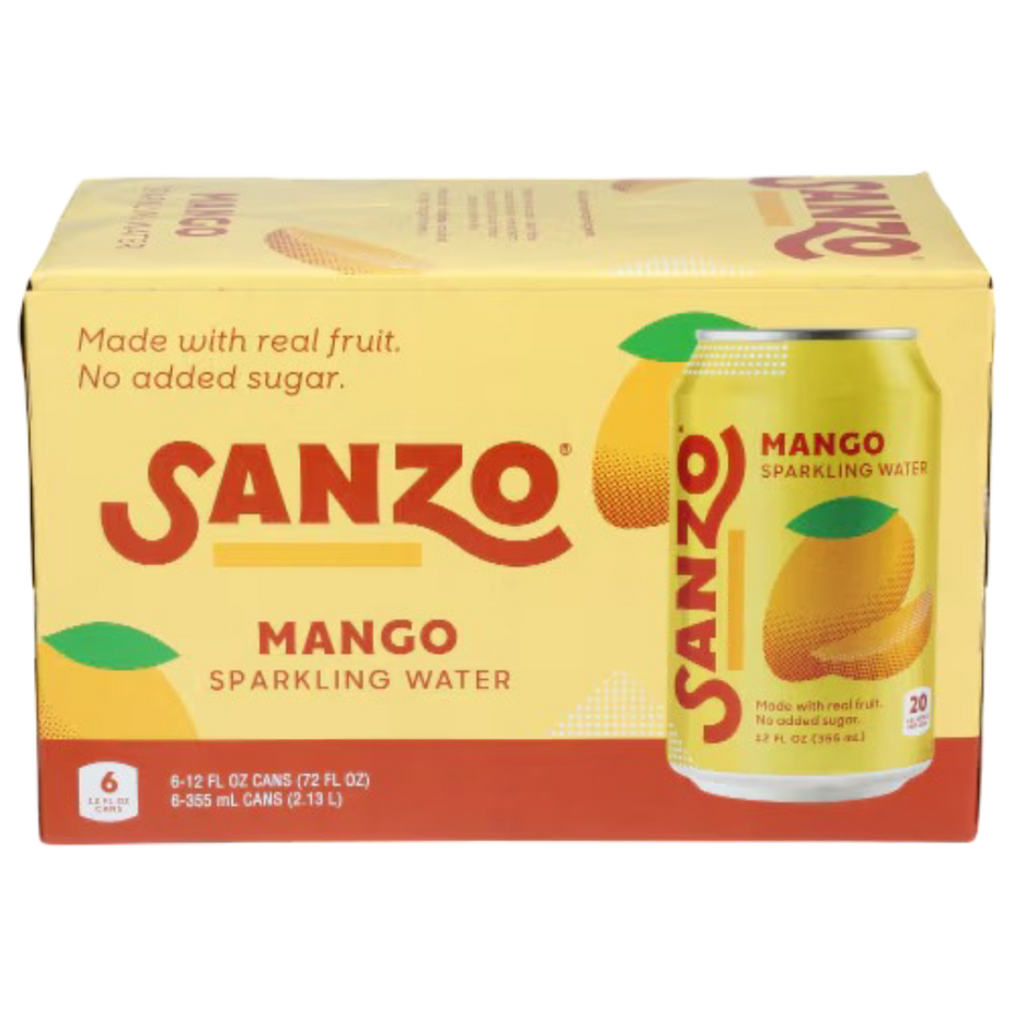 Mango Sparkling Water (6 Pack)