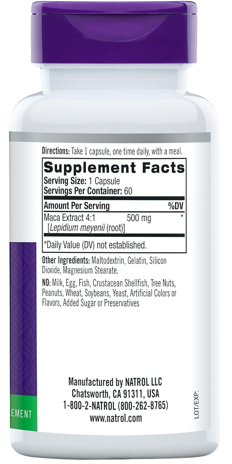 Maca Extract (60 Capsules)