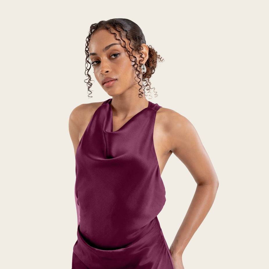 Harper Silk Mini Dress