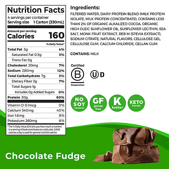 Chocolate Protein Shakes (4 Pack)