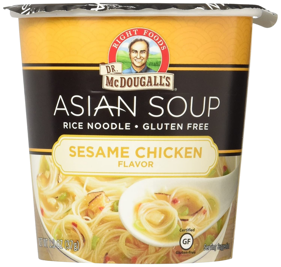 Sesame Chicken Rice Ramen Soup Cup (6 Pack)