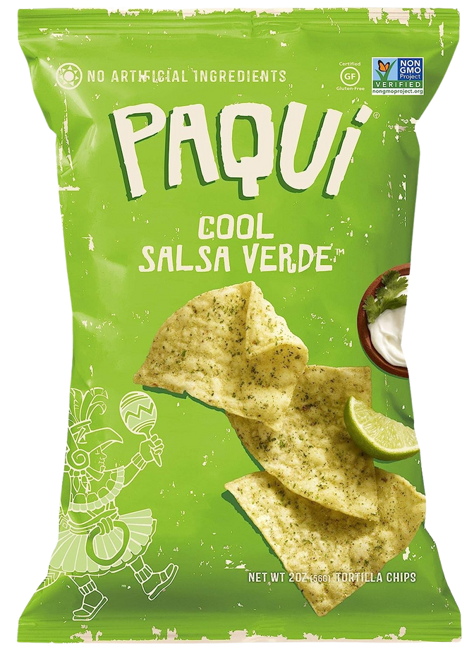 Cool Salsa Verde Tortilla Chips