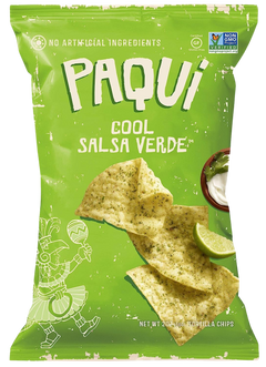Cool Salsa Verde Tortilla Chips