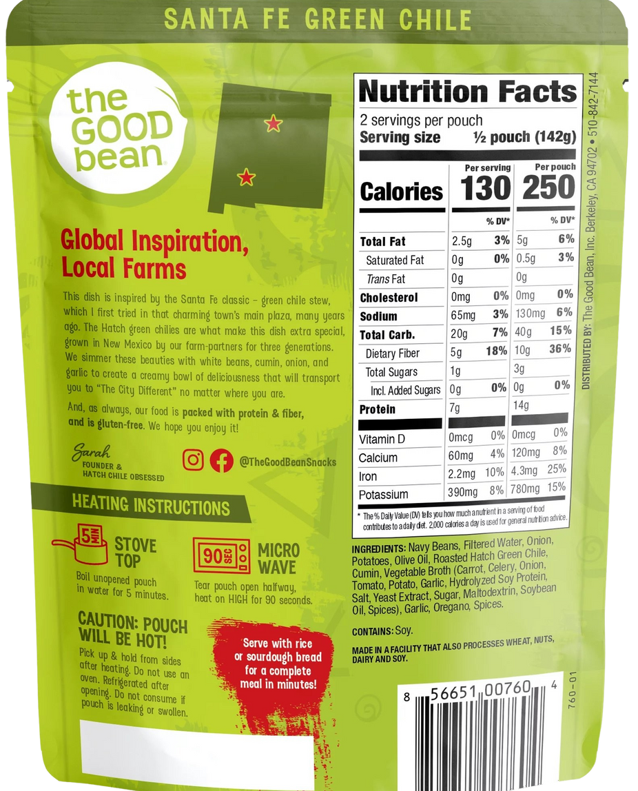 Santa Fe Green Chile White Beans