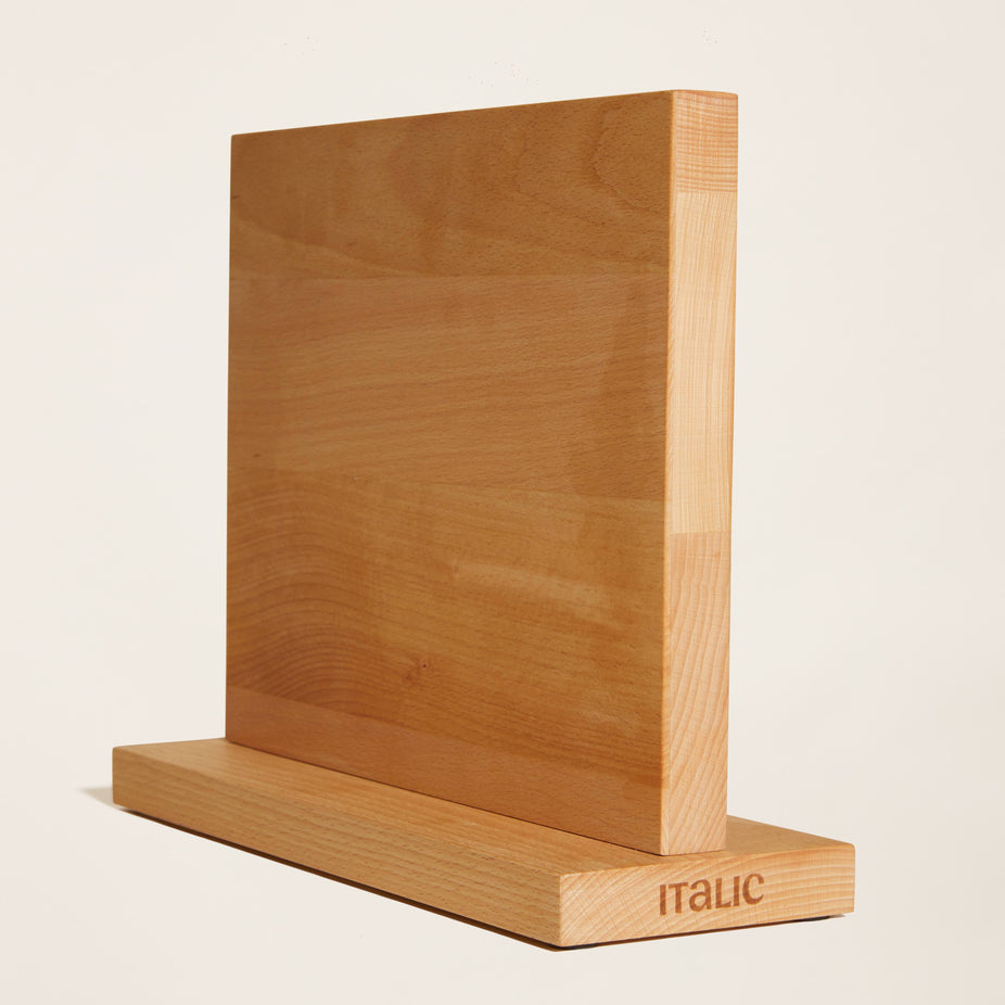 European Beech Wood Magnetic Knife Block