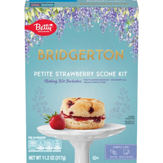 Bridgerton Petite Strawberry Scone Baking Kit