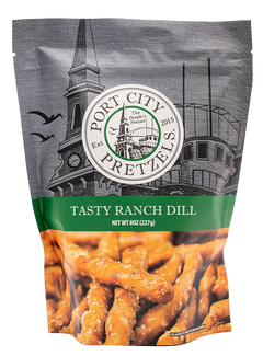 Tasty Ranch Dill Pretzels
