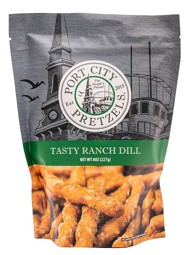 Tasty Ranch Dill Pretzels