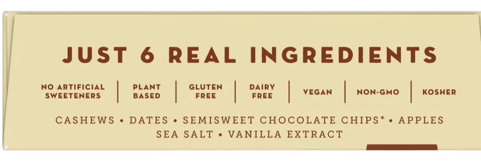 Chocolate Chip Cookie Dough Bar (6 CT)