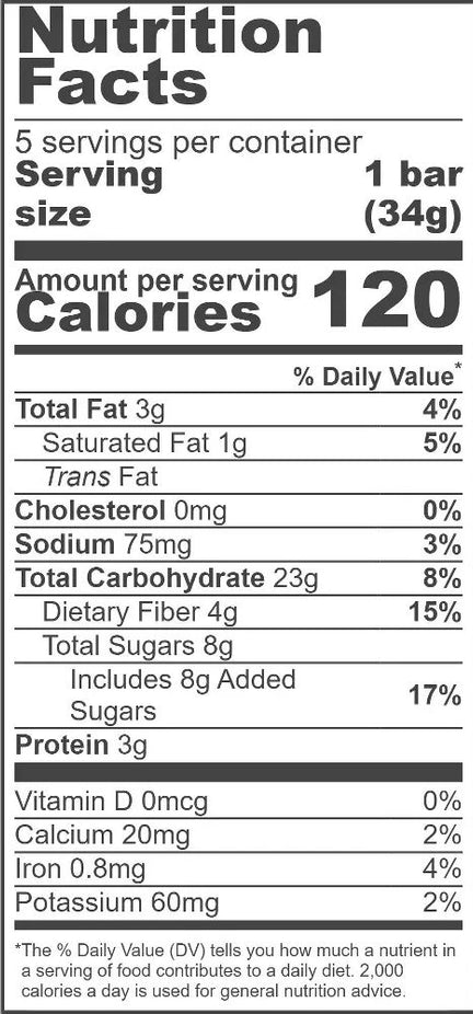 Oats & Honey Granola Bars (5 CT)