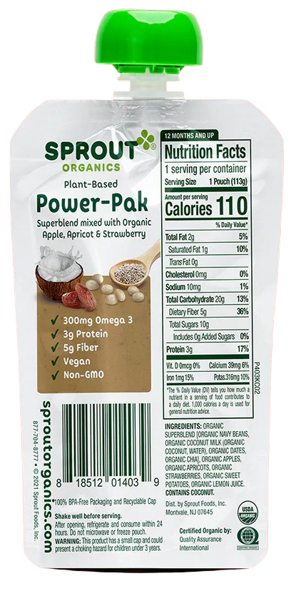 Power Pak Superblend with Apple, Apricot & Strawberry (6 Pack)