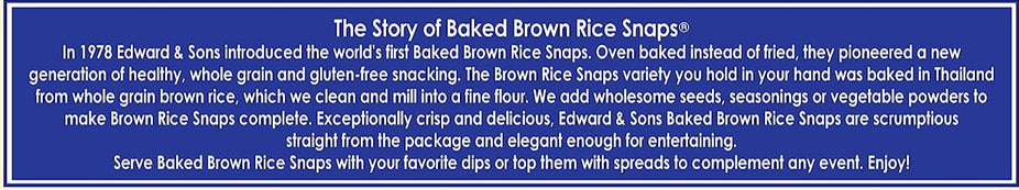 Onion Garlic Brown Rice Snaps