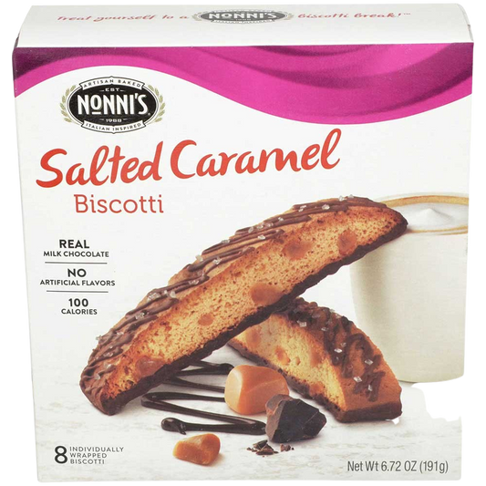 Salted Caramel Biscotti